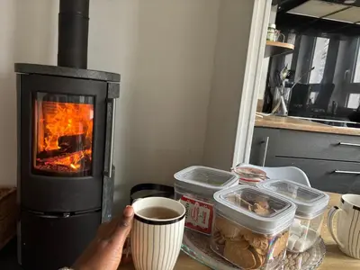 Plateau bouilloire dans l'établissement La maison Destiné - 8 personnes