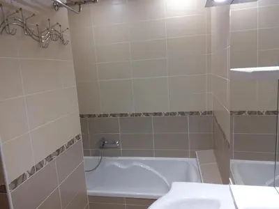 Salle de bains dans l'établissement Entre fleuve et centre ville