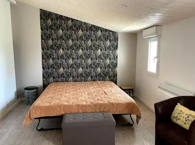 Coin salon dans l'établissement Le logis des Lilas