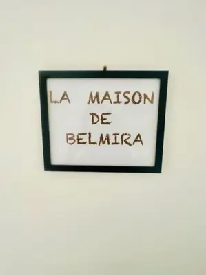 Certificat, récompense, panneau ou autre document affiché dans l'établissement La maison Belmira