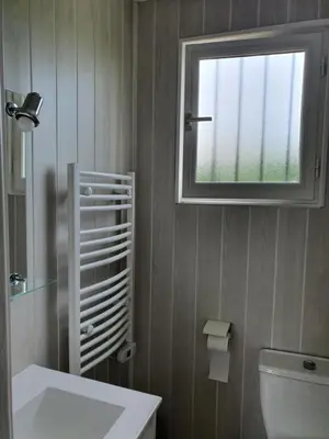Salle de bains dans l'établissement La petite maison