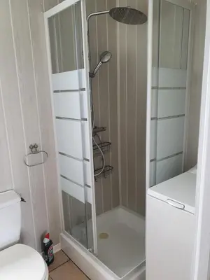 Salle de bains dans l'établissement La petite maison