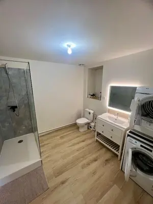 Plan de l'établissement Duplex spacieux-2chambres-ideal vehicule electrique
