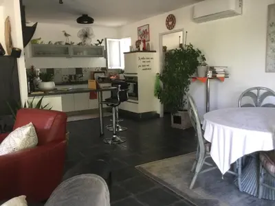 Cuisine ou kitchenette dans l'établissement Rose