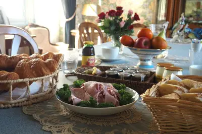 Nourriture dans le B&B/chambre d'hôtes ou à proximité