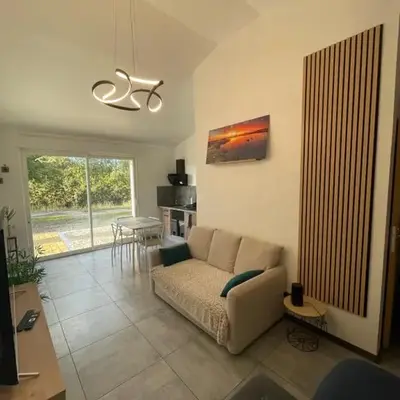 Maison avec grand espace en hauteur