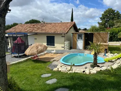 Jardin de l'établissement Oasis Lou