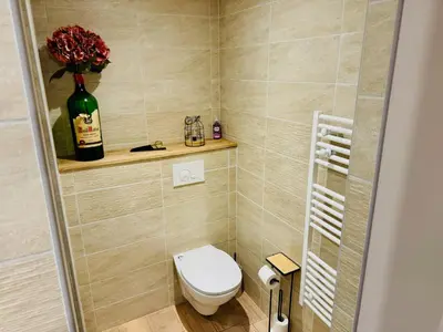 Salle de bains dans l'établissement Studio Cosy