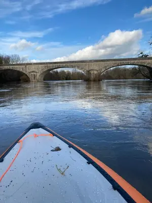 Vue sur la rivière ou le fleuve situé(e) à proximité de la maison de vacances