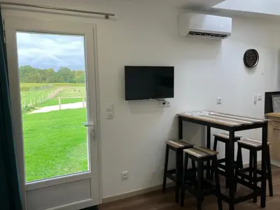 Télévision ou salle de divertissement dans l'établissement L'Alambic