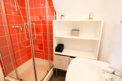 Salle de bains dans l'établissement NEW! St Martin 52C- Grand studio