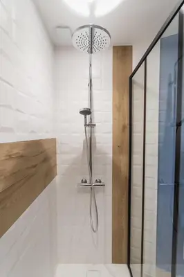 Salle de bains dans l'établissement Le Petit Verger, cosy 5 people
