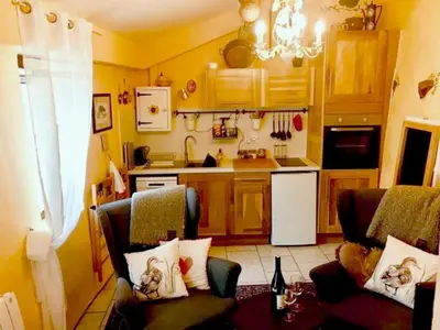 Cuisine ou kitchenette dans l'établissement Bois Mort farm