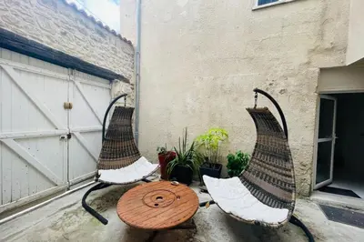 Terrasse ou espace extérieur de l'établissement Le Valentin