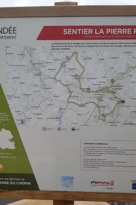 Plan de l'établissement Chambre dhôtes familiale à Saint Pierre du Chemin