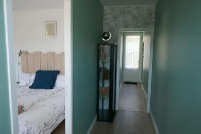 Un ou plusieurs lits dans un hébergement de l'établissement Chambre dhôtes familiale à Saint Pierre du Chemin
