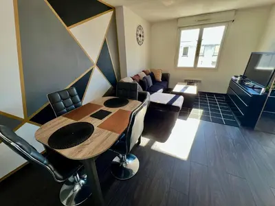 Coin salon dans l'établissement Le Saint-Eloi