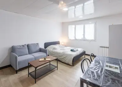 Coin salon dans l'établissement LE COCON - T1 - 26 m2
