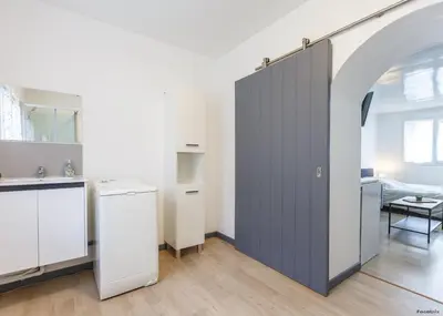 Cuisine ou kitchenette dans l'établissement LE COCON - T1 - 26 m2