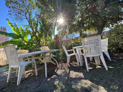 Jardin de l'établissement Le repos des Thermes