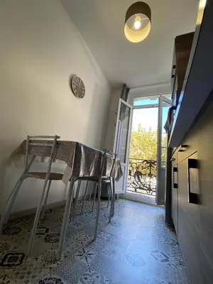 Balcon ou terrasse dans l'établissement Le repos des Thermes