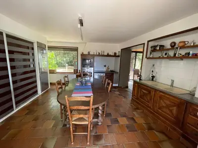 Cuisine ou kitchenette dans l'établissement Demeure de Malaville