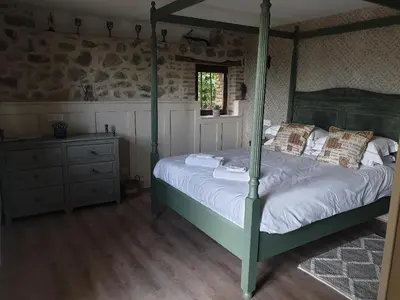 Un ou plusieurs lits dans un hébergement de l'établissement La Maison Ronde
