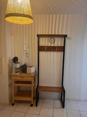 Cuisine ou kitchenette dans l'établissement Manon, 2 pièces, Wifi, coeur historique, calme, central