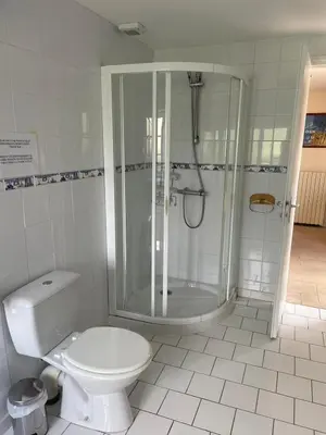 Salle de bains dans l'établissement Limort Farmhouse
