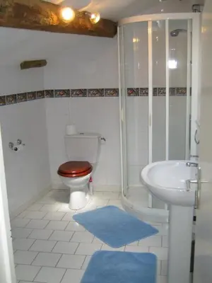 Salle de bains dans l'établissement Limort Farmhouse