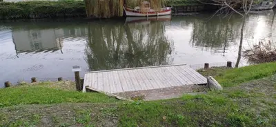 Vue sur la rivière ou le fleuve situé(e) à proximité de la maison de vacances