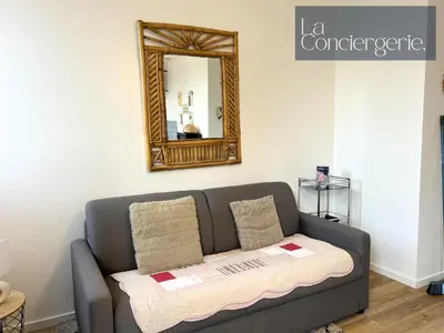 Coin salon dans l'établissement Le Passage Poitevin-Poitiers-LaConciergerie
