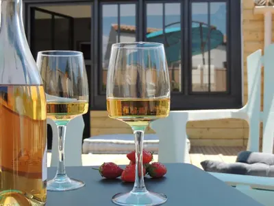 Boissons dans l'établissement Jolie maison 3 étoiles entièrement rénovée