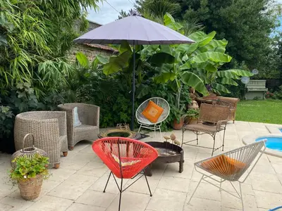 Jardin de l'établissement La Maison de Marie