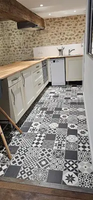 Cuisine ou kitchenette dans l'établissement t2 ultra centre Poitiers 50m carrés