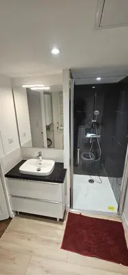 Salle de bains dans l'établissement t2 ultra centre Poitiers 50m carrés