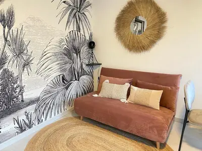 Coin salon dans l'établissement Nouveau Studio Oasis