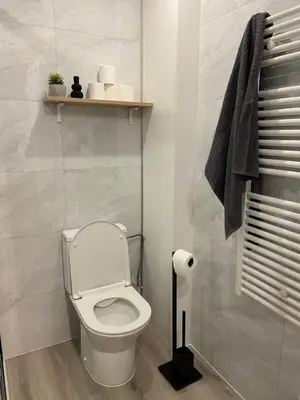 Salle de bains dans l'établissement Nouveau Studio Oasis