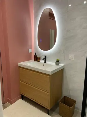 Salle de bains dans l'établissement Nouveau Studio Oasis