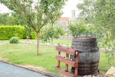 Jardin de l'établissement A la beun'escale