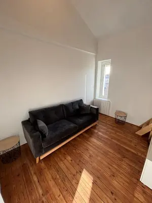 Coin salon dans l'établissement Maison proche ville - Chez Marsou