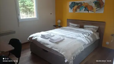 Un ou plusieurs lits dans un hébergement de l'établissement Lolft 3 PROCHE FUTUROSCOPE
