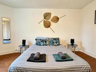Un ou plusieurs lits dans un hébergement de l'établissement Maison de Ville