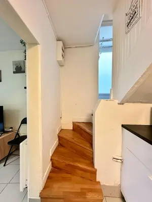 Coin salon dans l'établissement Maison de Ville