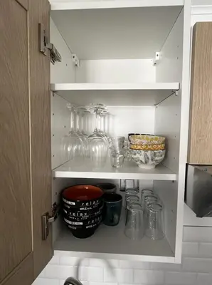 Cuisine ou kitchenette dans l'établissement Le paradize