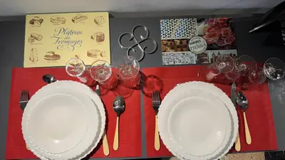 Plan de l'établissement Meublé Chic AJACQUEE