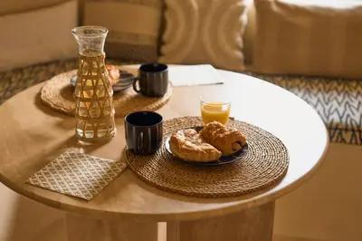 Nourriture dans l'appartement ou à proximité