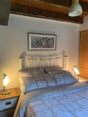 Un ou plusieurs lits dans un hébergement de l'établissement Idyllic Gite Holidays In Rural Stunning French Countryside With Pool