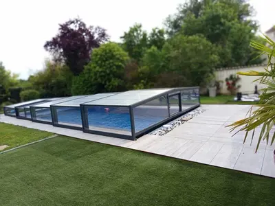 Piscine de l'établissement Gite de Marthon, 10 personnes ou située à proximité