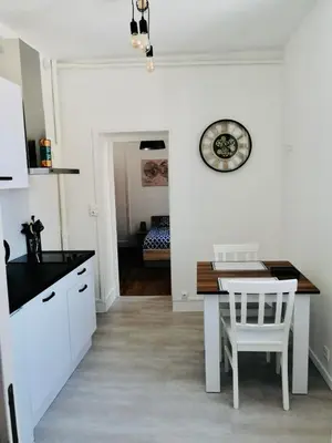 Cuisine ou kitchenette dans l'établissement Uluru - Centre Ville - Poitiers